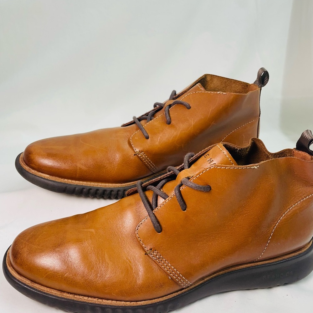 Men's Tan Leather Shoes
